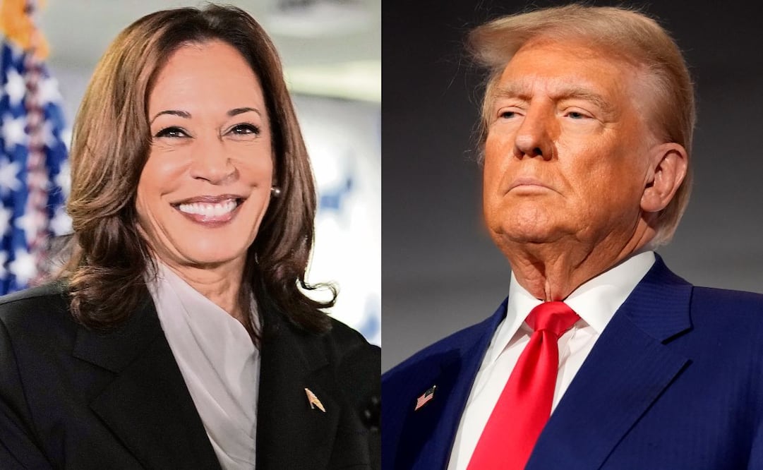 Kamala Harris y Donald Trump protagonizan este marte el debate presidencial en Estados Unidos. Fotos: AP