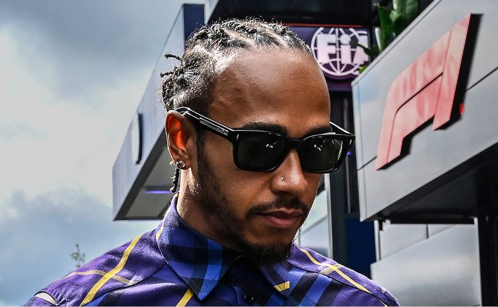 Lewis Hamilton durante el Gran Premio de Bélgica - Foto: AFP