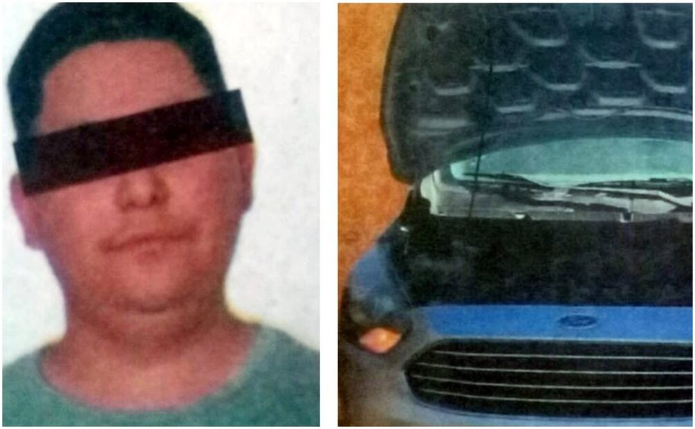 Arturo Pérez Martínez,  regidor de Ayuntamiento de Ocuituco, Morelos, fue detenido en posesión de un vehículo con reporte de robo (30/11/2024). Foto: Especial