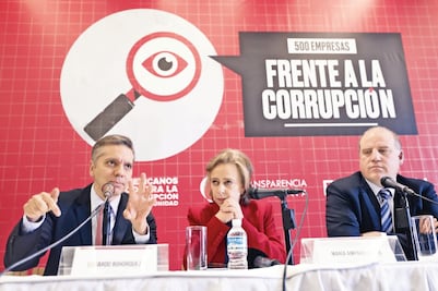 Grandes firmas fallan contra la corrupción