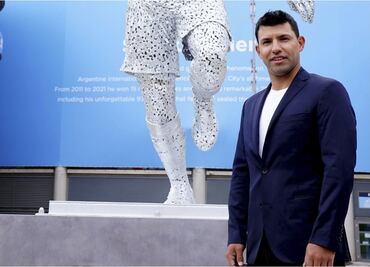 Agüero aplaudió el fichaje de Haaland con el Manchester City