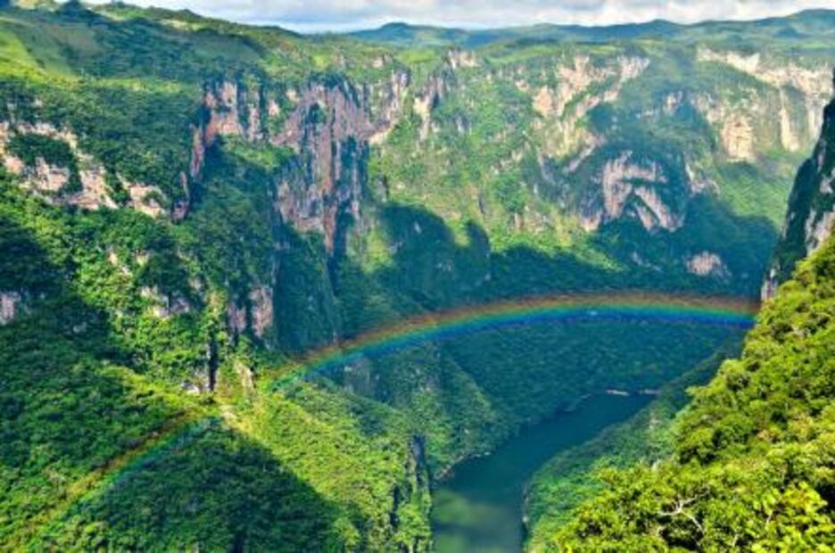 Ahora puedes “pescar” coches y microondas en el Cañón del Sumidero 