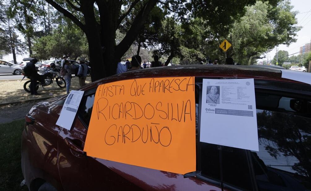 Taxistas de aplicación exigen avances en la búsqueda de conductor desaparecido. Foto: Jorge Alvarado