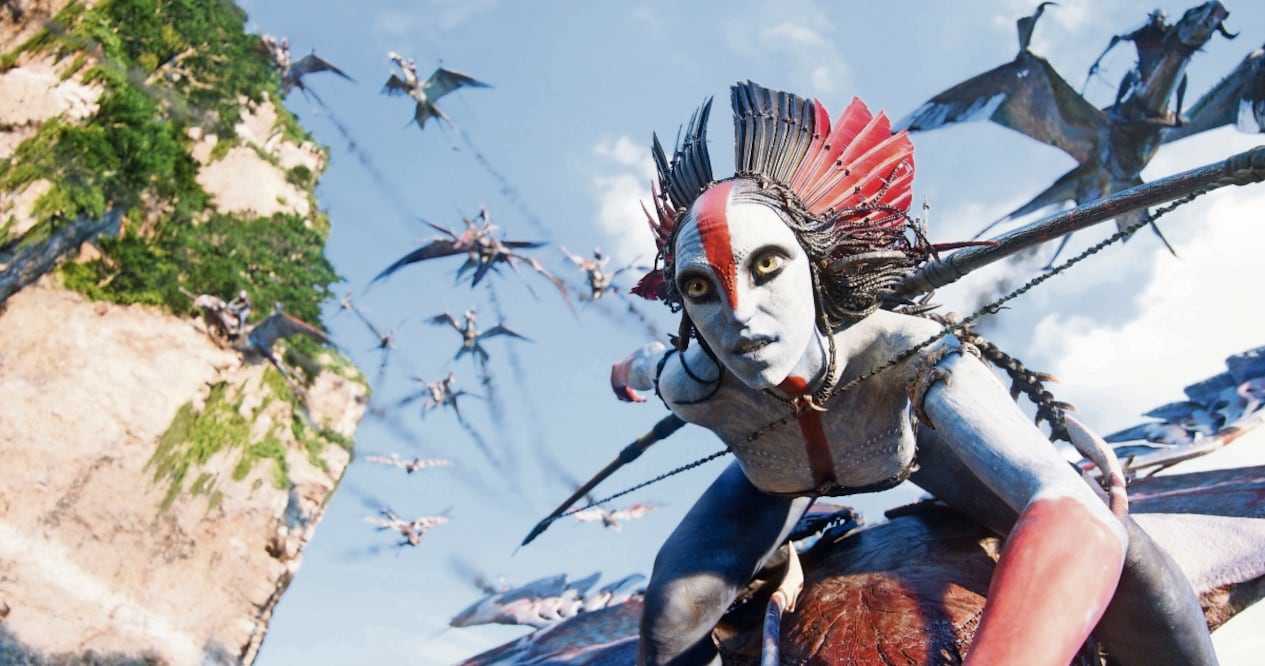 Varang, la líder del clan Na'vi, o el Pueblo de la Ceniza. Foto: Disney