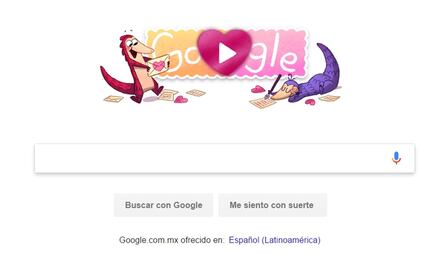 Google festeja Día del Amor y la Amistad con doodle interactivo