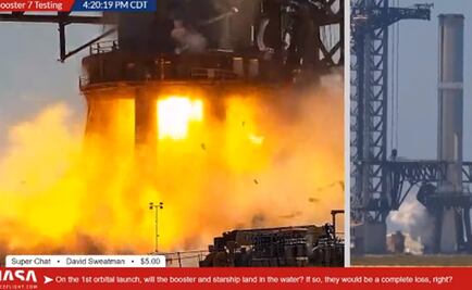 Explota cohete de Elon Musk con el que quiere llevar humanos a Marte; "esto no es bueno"