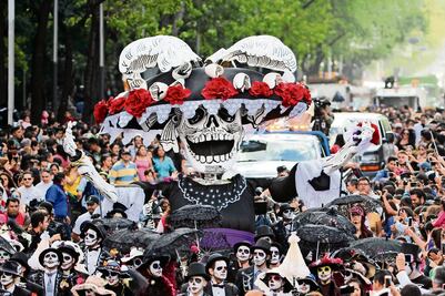 Este sábado: Calaveras monumentales desfilarán en la CDMX