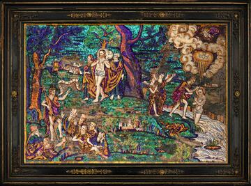 Arte plumario mexicano en París