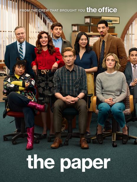 Poster oficial de The Paper. Foto: NBC