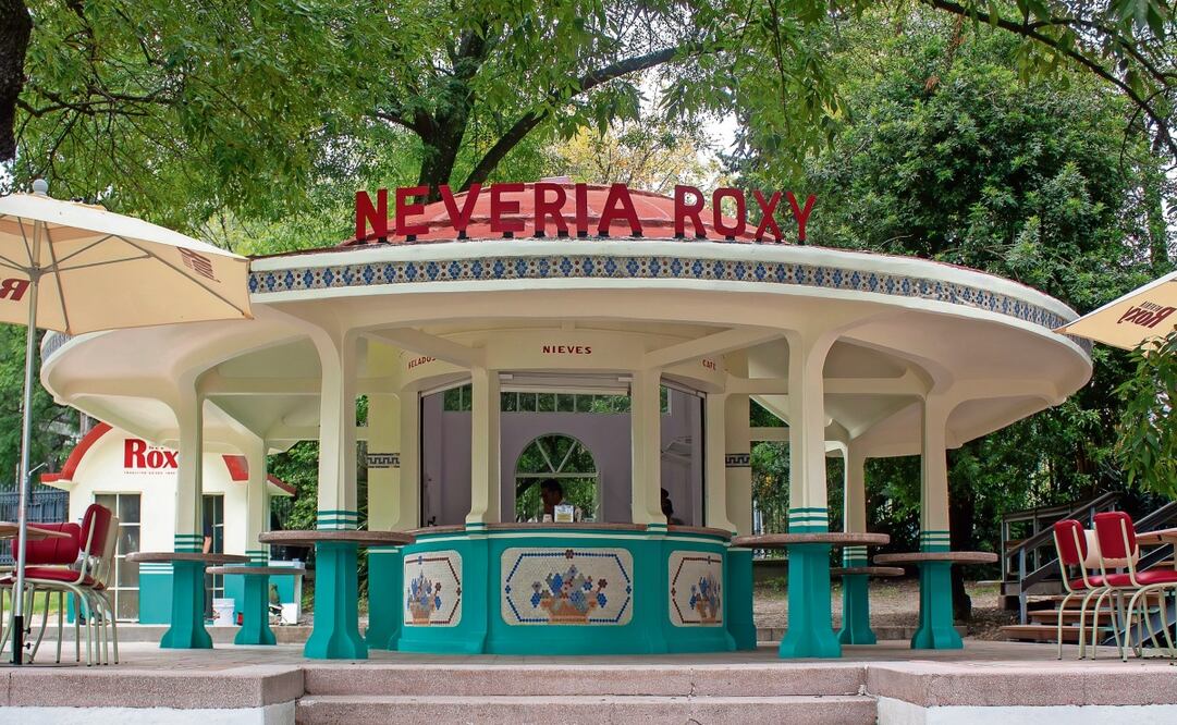 La nevería está en el Kiosco Marieta, en la primera sección del Bosque de Chapultepec. Foto: Especial