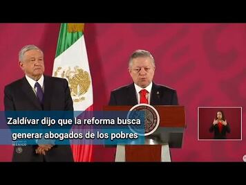 Reforma al PJF, para quienes han perdido la esperanza en la justicia, dice Zaldívar