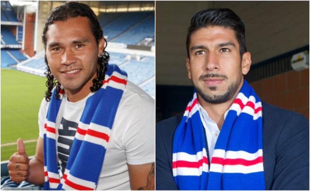 Llegan al Rangers escocés los mexicanos Carlos Peña y Eduardo Herrera