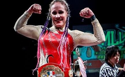 Dallys se convierte en la primera campeona femenil de Japón, avalada por el CMLL