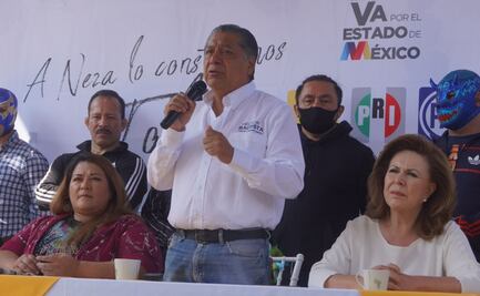 Enrique Pérez se une a campaña de Héctor Bautista, candidato de PRD-PRI-PAN en Neza