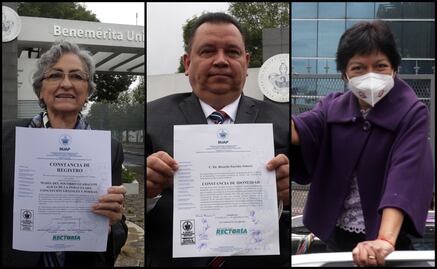 Se registran tres finalistas a rectoría de la BUAP