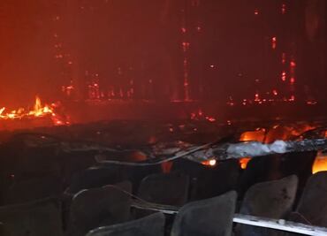 Incendio en preparatoria oficial de la Universidad de Guanajuato deja daños materiales; se investigan causas del siniestro