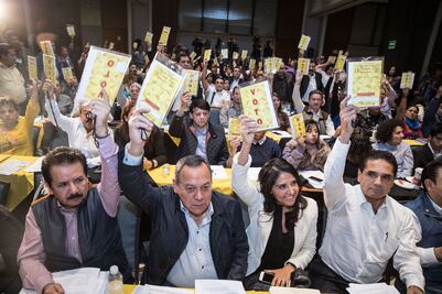 PRD ratifica alianza con el PAN y Movimiento Ciudadano