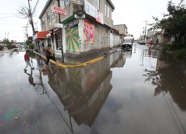 Lluvias pegan a municipios del Edomex