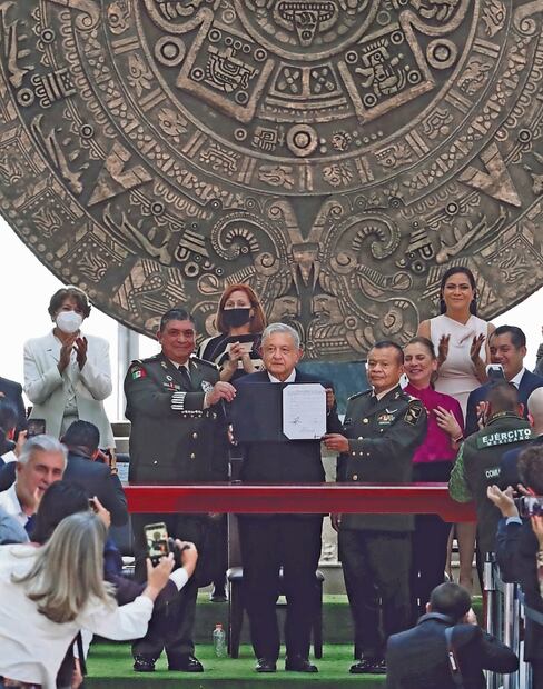 El 21 marzo de 2022, el presidente Andrés Manuel López Obrador inauguró la terminal aérea de Santa Lucía, una de las obras prioritarias de su gobierno. Foto: Archivo El Universal