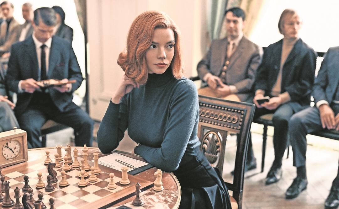 El éxito de la Gambito de dama le valió el Globo de oro a Mejor miniserie y Actriz para Anya Taylor-Joy. Foto: Netflix, Cortesía y Archivo/ EL UNIVERSAL
