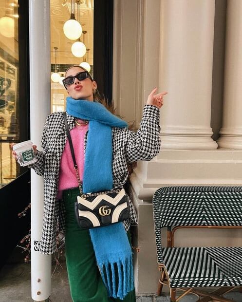 Michelle Salas luce el estampado que está en tendencia y cómo combinarlo