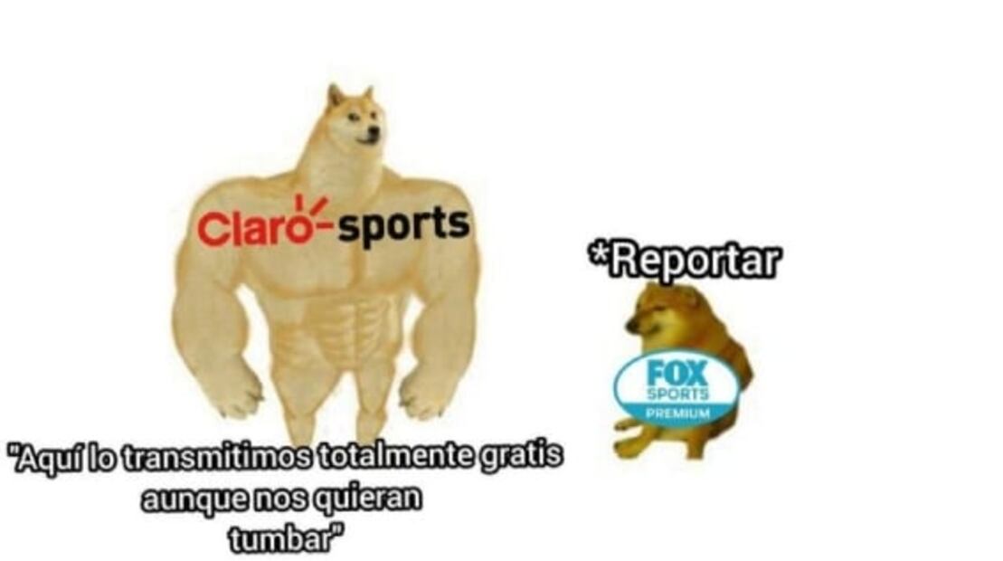 Fox Sports tiró la transmisión a Claro y los memes no faltaron