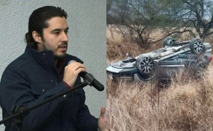 Secretario del Trabajo de Tamaulipas sufre accidente automovilístico; presenta lesiones leves