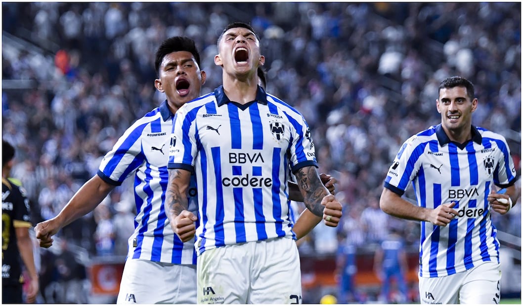 Brandon Vázquez de Rayados celebrando - Foto: Imago7