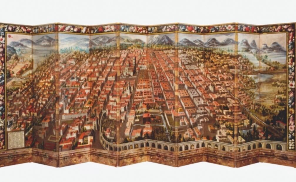 Sotheby's subasta biombo mexicano del siglo XVII, pero no podrá ser exportado