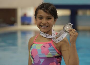Citlali Ruíz, la niña clavadista que da medallas pero no recibe apoyo de la ANEM