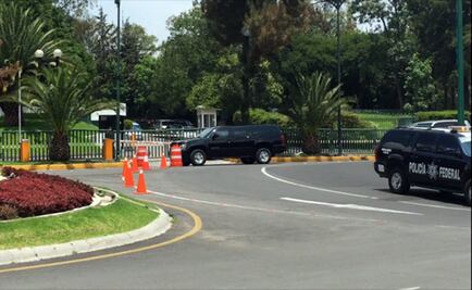 Concluye encuentro Peña Nieto-Kelly en Los Pinos