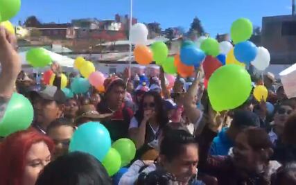 Trabajadoras de estancias infantiles se manifiestan en Durango