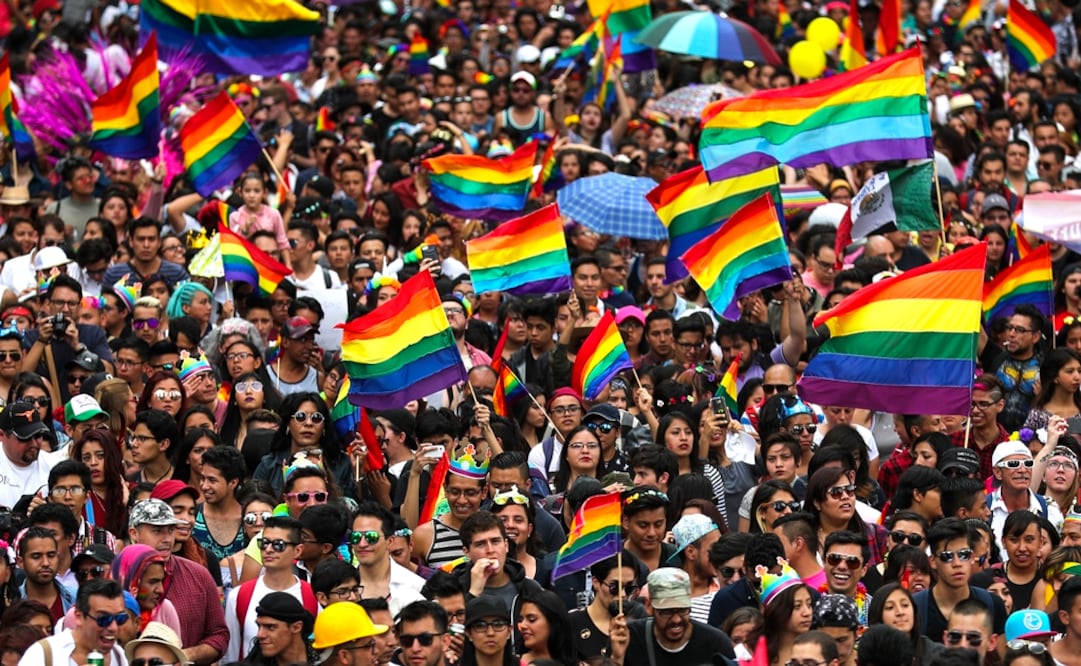 La Marcha del Orgullo LGBT en México cumple su 40 aniversario. Foto: Jorge Serratos / Archivo EL UNIVERSAL