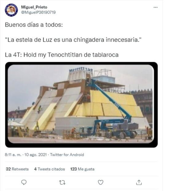 Los mejores memes de la maqueta del Templo Mayor en el Zócalo