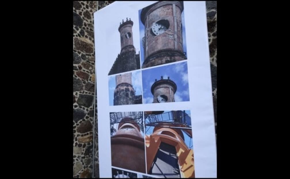 Vuelve el "tic-tac" al reloj de Palacio de Cortés en Cuernavaca, tras casi 5 años de restauración