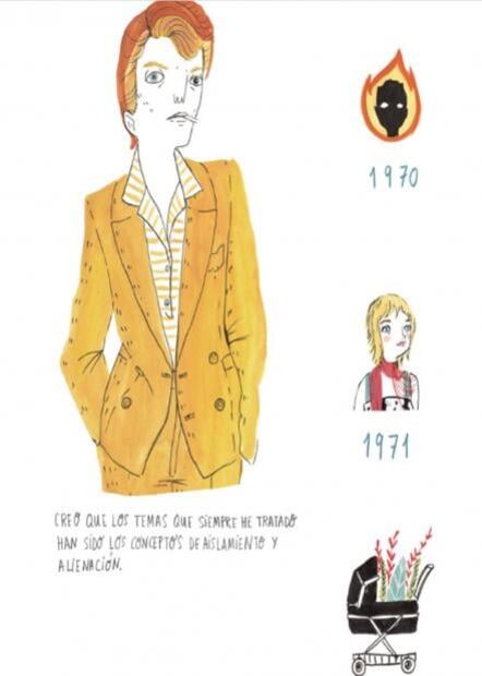 María Hesse recuerda a David Bowie a través de un libro
