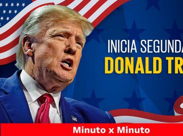 Trump toma posesión como presidente de EU; aranceles para México y declaración de cárteles como terroristas, revive el minuto a minuto