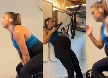 Así entrena Alex Morgan con 24 semanas de embarazo