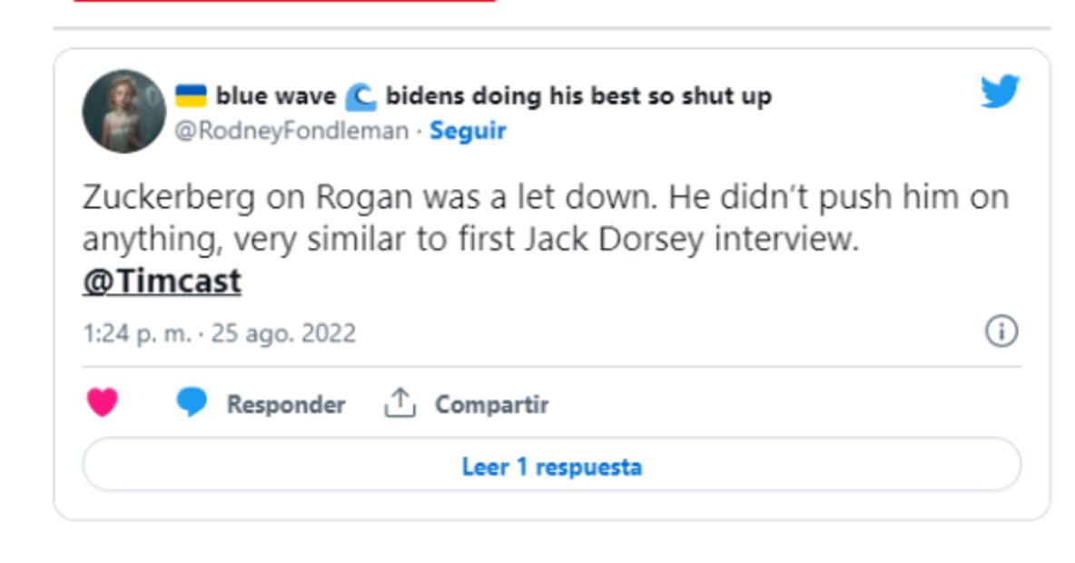 Internautas reaccionan a la entrevista de Zuckerberg en el Podcast de Joe Rogan