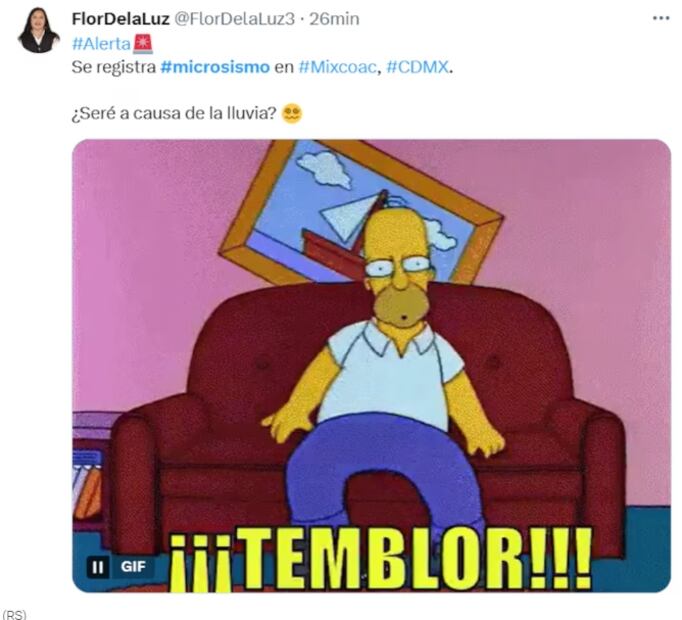 Usuarios de redes sociales decidieron tomar con humor los microsismos que se registraron hoy en algunas alcaldías de la Ciudad de México. Fuente: X