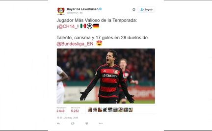 "Chicharito": Bayer Leverkusen's MVP