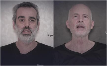 Hamas publica video que muestra a dos rehenes pidiendo que se alcance un acuerdo de tregua en Gaza