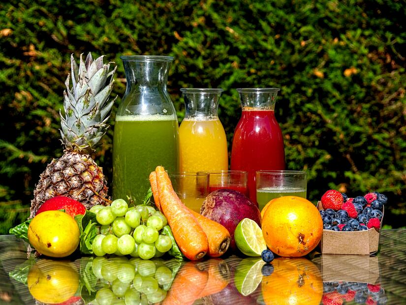 El jugo fresco es una opción natural para el desayuno. Foto: Unsplash