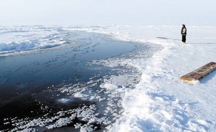 Tormenta eleva temperatura del Polo Norte por encima de punto de congelación