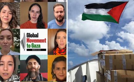 Personalidades mexicanas impulsan misión humanitaria hacia Gaza; llaman a detener el genocidio