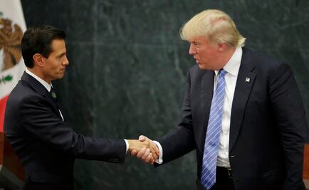 Trump instó a Peña Nieto a dejar de decir que no pagaría el muro