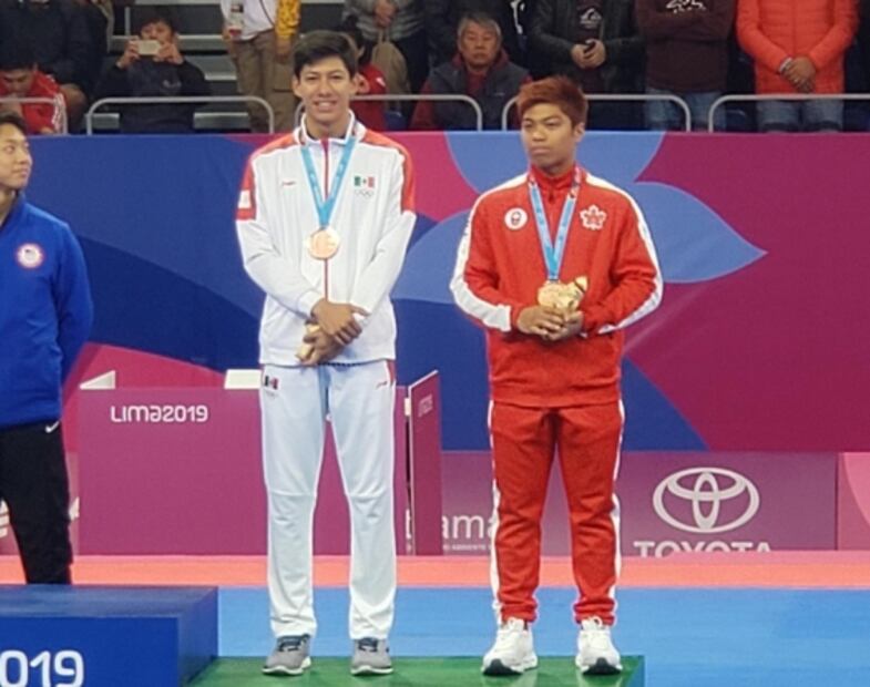 Marco Arroyo en Poomsae da la primera medalla a México en Panamericanos