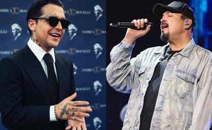 Christian Nodal comparte escenario por primera vez con su suegro, Pepe Aguilar