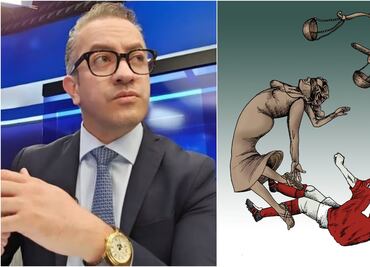 Chumel Torres elogia cartón de EL UNIVERSAL sobre evasión de desafuero de Cuauhtémoc Blanco; esto dijo sobre Kemchs