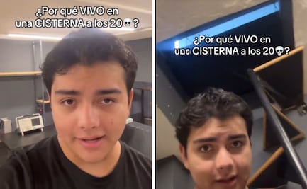 Joven estudiante se hace viral tras confesar que vive dentro de una cisterna